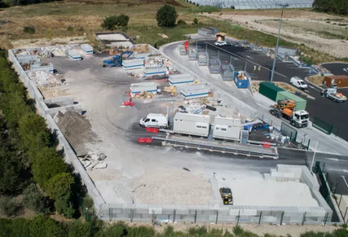 Plateforme Valormat de Carpentras